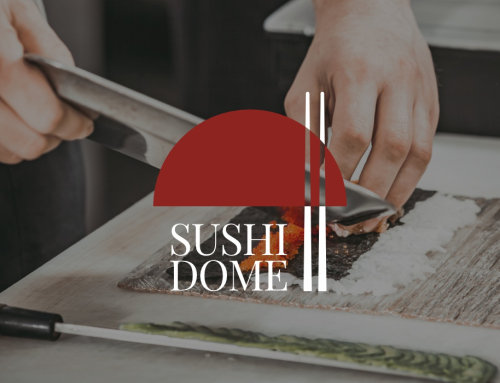 Sushi dome – visual identity